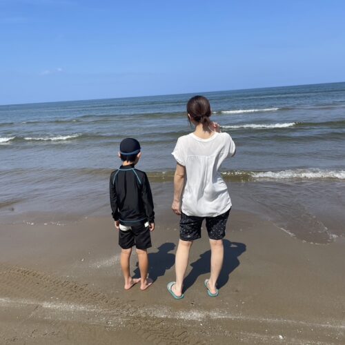 今年初の海