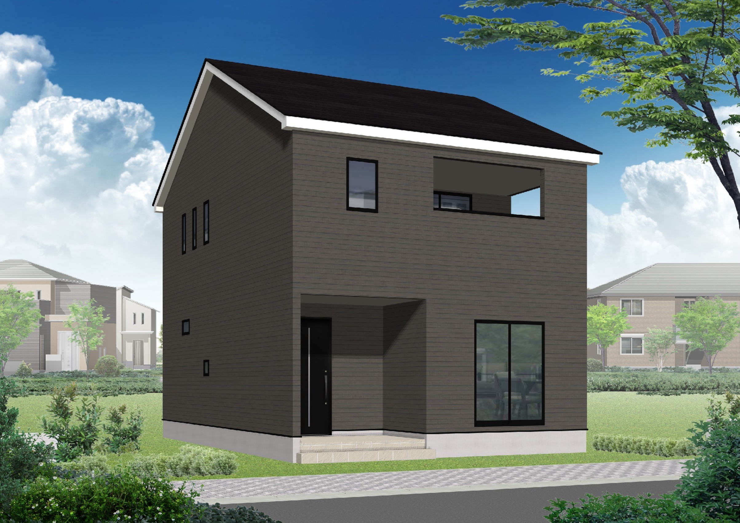 3SLDK&家事ラク動線。パントリーで収納量◎【白山市松本】